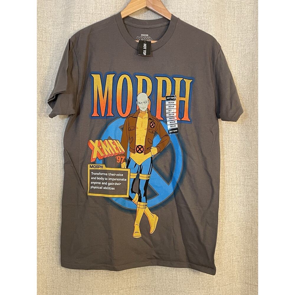 Marvel Morph New Gray T-shirt Size Medium